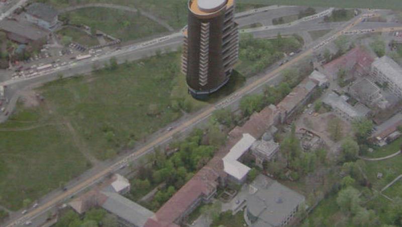 Proiect de turn de 20 de etaje pe un spatiu verde din intersectia Razoare