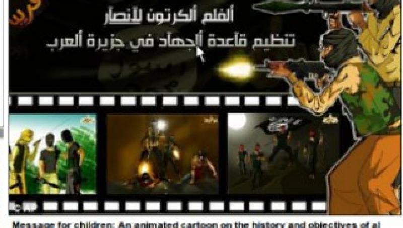 Al Qaeda va lansa desene animate pentru incurajarea terorismul in randul copiilor