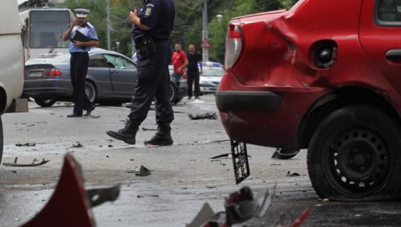 VIDEO! Un batran din Timisoara a fost calcat de propria masina