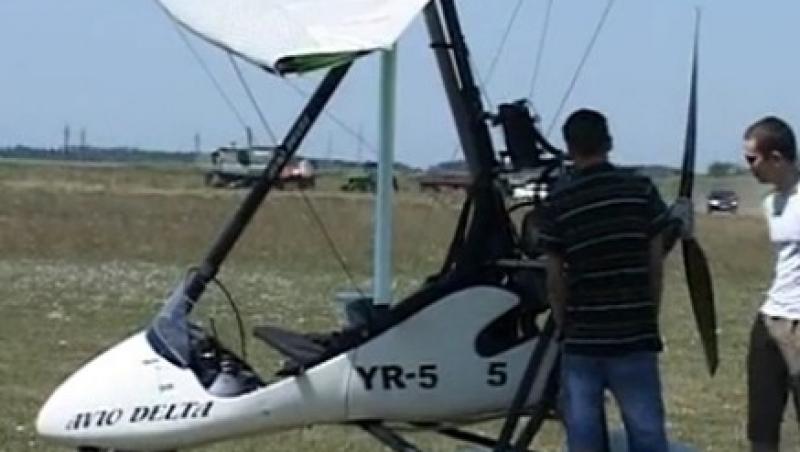 VIDEO! Unul dintre cele trei girocoptere din tara, la un miting aviatic din Prahova