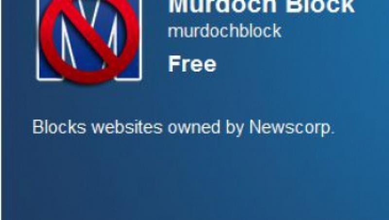 Aplicatii ale Firefox si Chrome blocheaza site-urile detinute de Murdoch