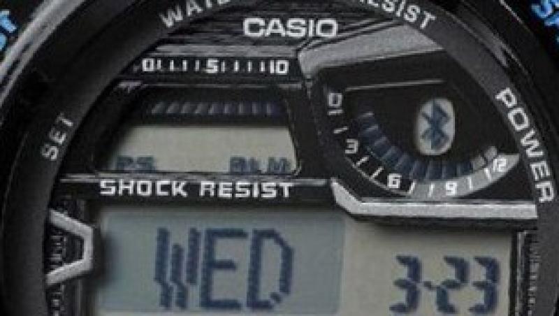 G-Shock Casio: ceasul incasabil, impenetrabil si cu bluetooth