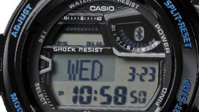 G-Shock Casio: ceasul incasabil, impenetrabil si cu bluetooth