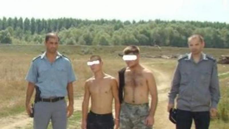 VIDEO! Doi moldoveni au trecut ilegal granita pentru doua romance