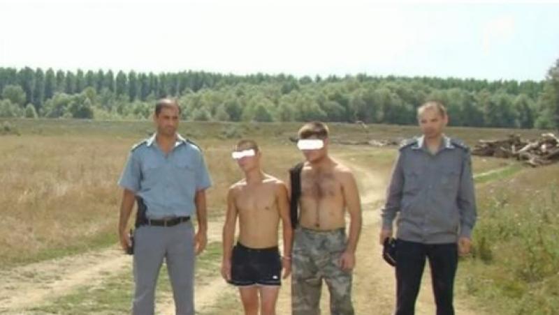 VIDEO! Doi moldoveni au trecut ilegal granita pentru doua romance