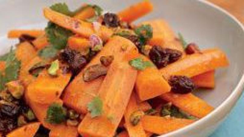 Reteta de post a zilei: salata marocana de morcovi si fistic