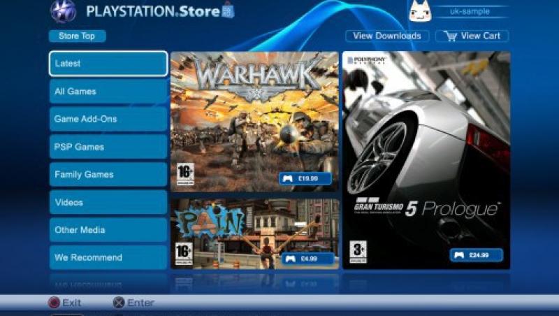 Invazie de jocuri pe PlayStation Store
