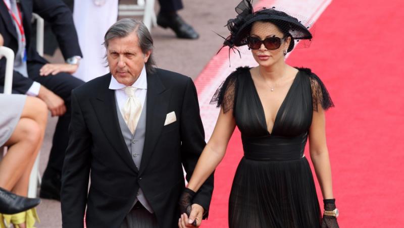FOTO! Ilie Nastase si Brigitte Sfat, la Nunta Regala din Monaco!