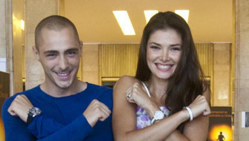 Alina Puscas si Vladimir Draghia din Narcisa Salbatica, la auditiile X Factor Bucuresti!