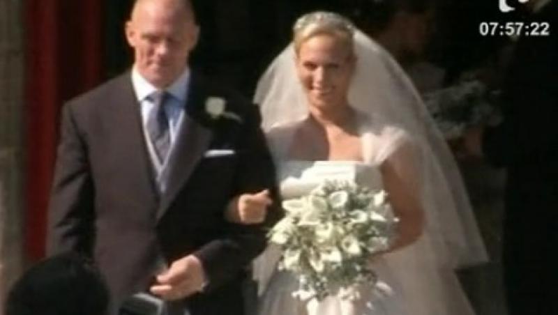 VIDEO! Nepoata reginei Elisabeta a 2-a s-a casatorit! Vezi imagini de la nunta regala!