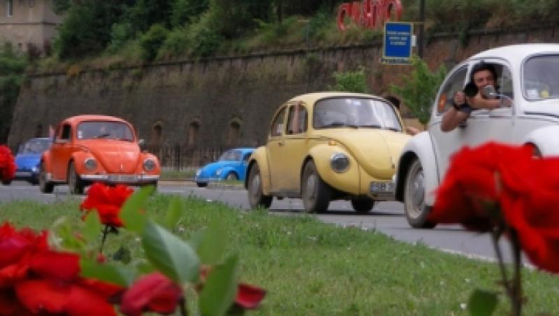 VIDEO! Sibiu Oldies Meeting: Parada  masinilor de epoca