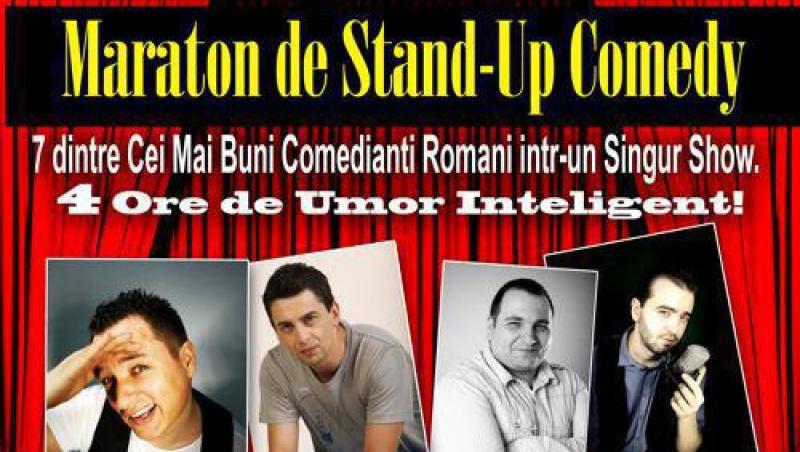 Incepe primul maraton de stand-up comedy in Bucuresti