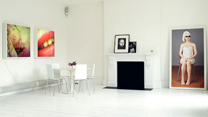 FOTO! Patru modalitati prin care sa iti amenajezi casa in alb