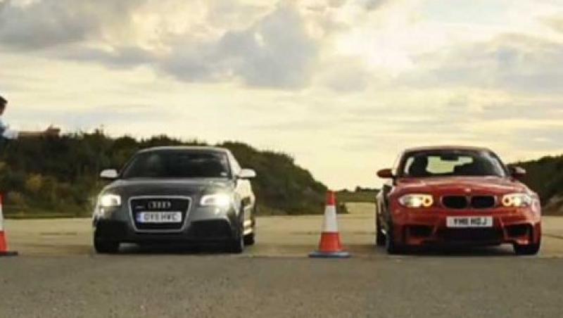 VIDEO! Liniuta: BMW 1M vs. Audi RS3 Sportback