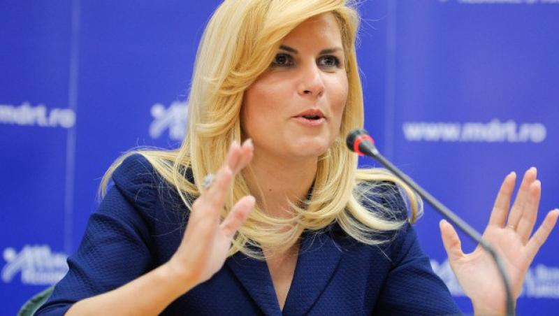 Elena Udrea: Cei care nu au facut performanta la ministere trebuie remaniati