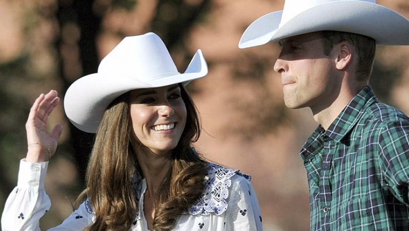 Uite-o pe Kate Middleton imbracata ca un cowboy!