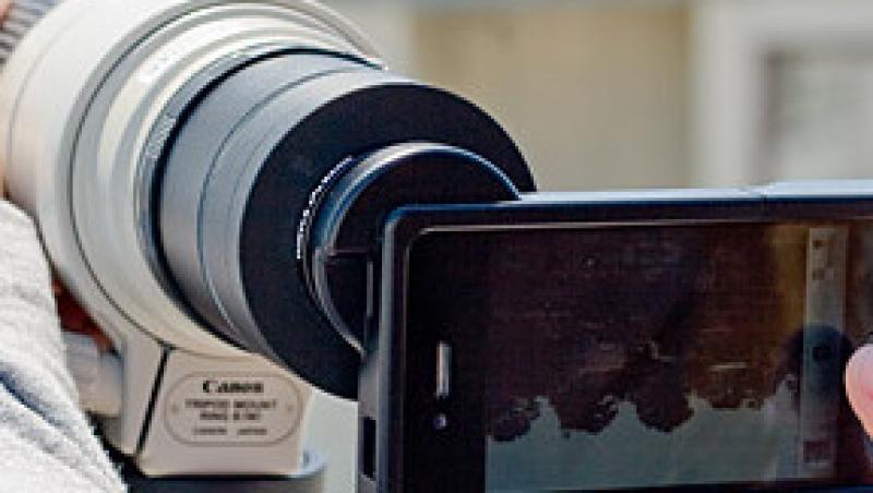 SLR Mount - obiectivul profesional pentru iPhone