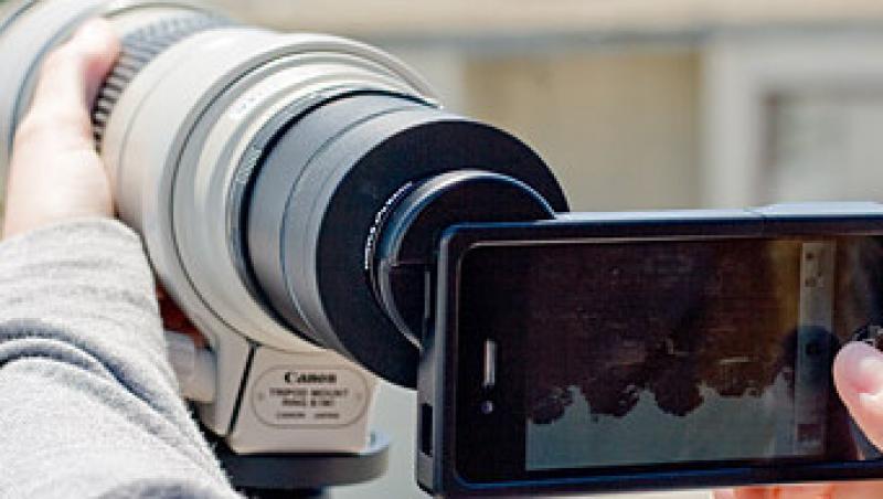 SLR Mount - obiectivul profesional pentru iPhone