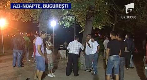 VIDEO! Scandal sangeros azi-noapte cu topoare in Bucuresti