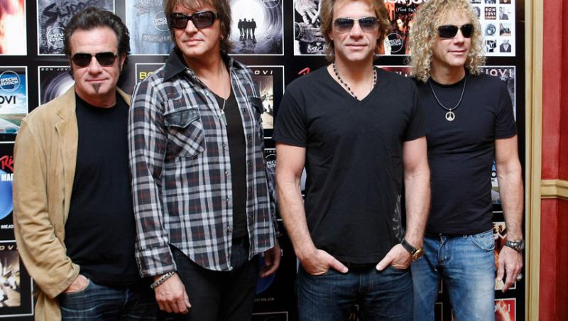 VIDEO! Trupa Bon Jovi a ajuns in Romania