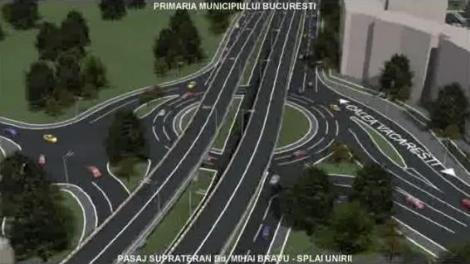 Vezi intr-o simulare video 3D cum va arata al doilea mare pasaj din Bucuresti!