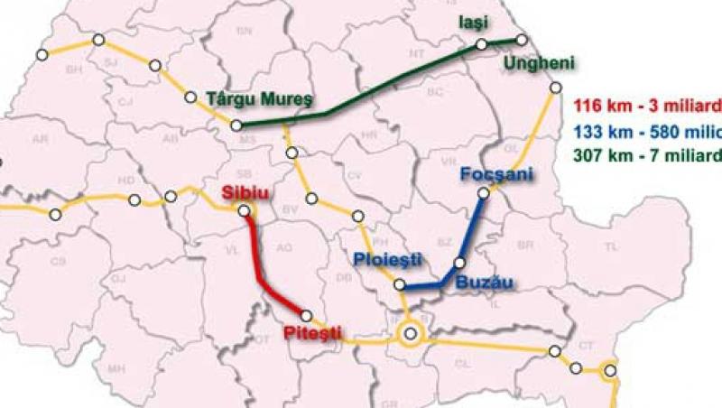 Chinezii, invitati oficial sa construiasca autostrazi in Romania. Vezi pe unde vor trece!