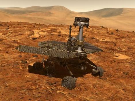 NASA: Robotul Rover a ajuns la craterul Endeavour de pe Marte