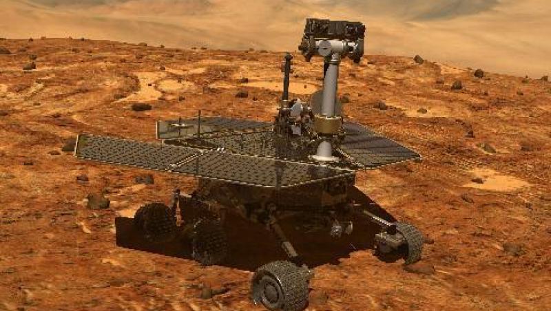 NASA: Robotul Rover a ajuns la craterul Endeavour de pe Marte