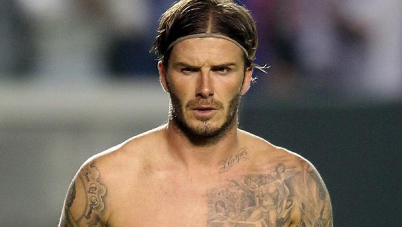 VIDEO! David Beckham si-a tatuat numele fetitei sale