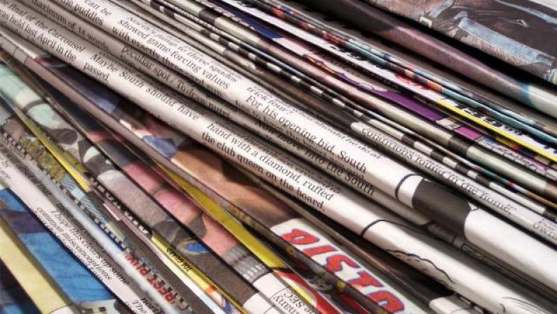 Numarul ziarelor s-a redus cu 22,7%, in trei ani. Viitorul este sumbru