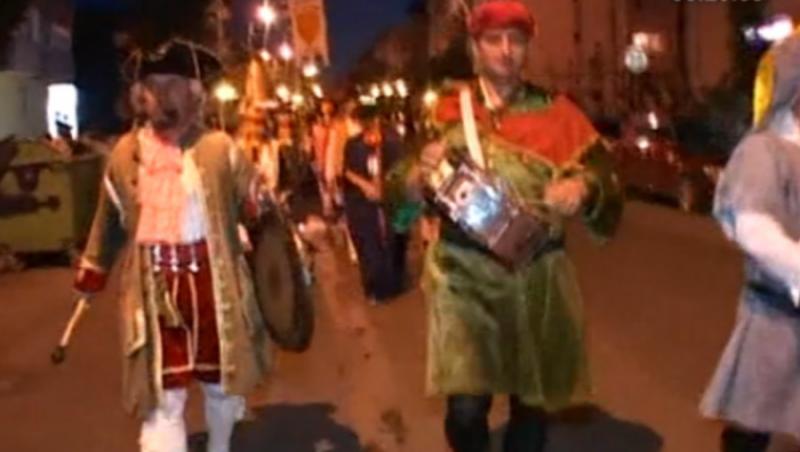 VIDEO! Festival medieval la Suceava