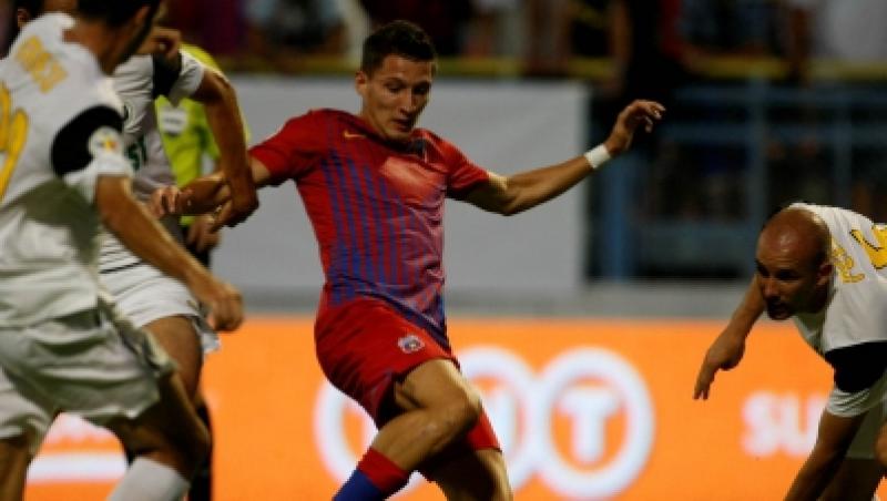 Steaua - U Cluj 2-1/ Ros-albastrii au trecut pe locul 2