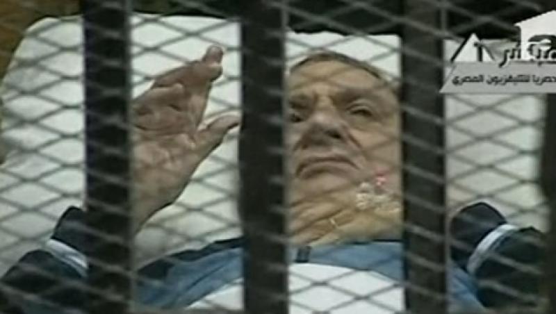 Procesul lui Hosni Mubarak, amanat pentru 5 septembrie si judecat cu usile inchise