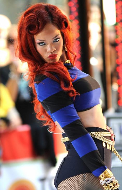 Rihanna s-a antrenat intr-o baza militara pentru debutul pe micul ecran