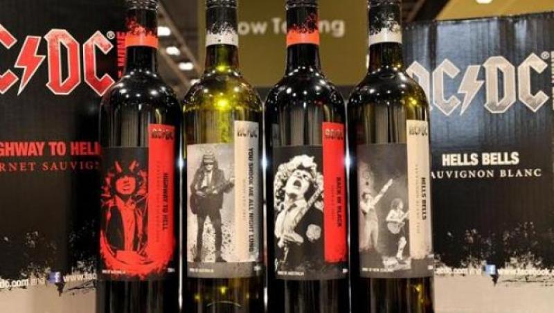 AC/DC lanseaza o colectie personalizata de vinuri