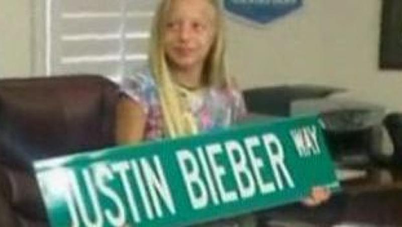 VIDEO! Texas: O strada ii poarta numele lui Justin Bieber