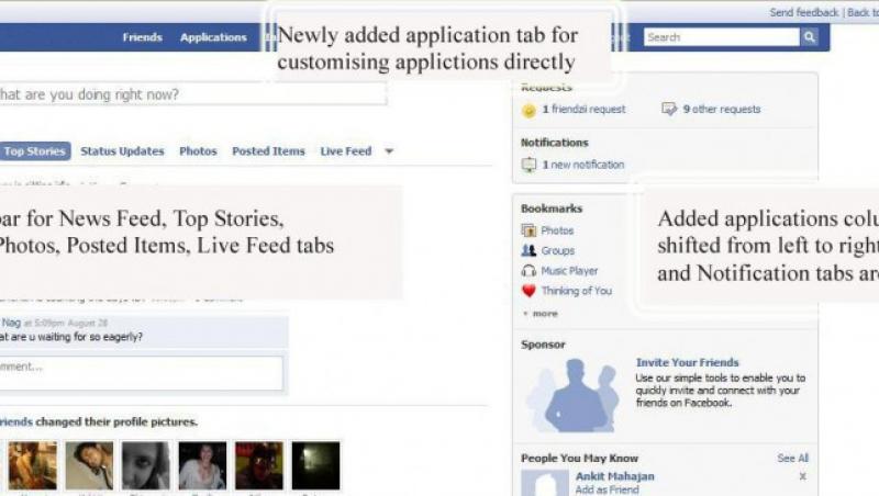 Interfata Facebook se va modifica! Afla cum!