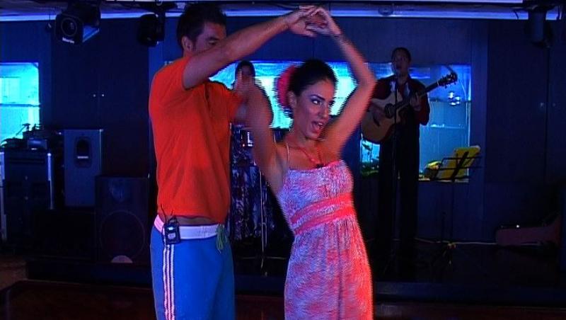 EXCLUSIV! Adelina Pestritu si Robert Miu nu se inteleg la repetitiile pentru dansul mirilor de pe “Vaporul Iubirii”