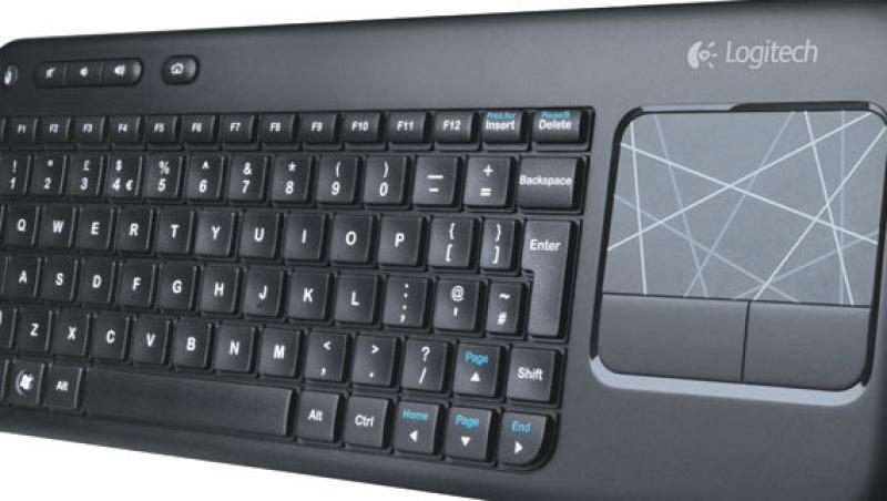 Logitech K400 - tastatura wireless cu touchpad