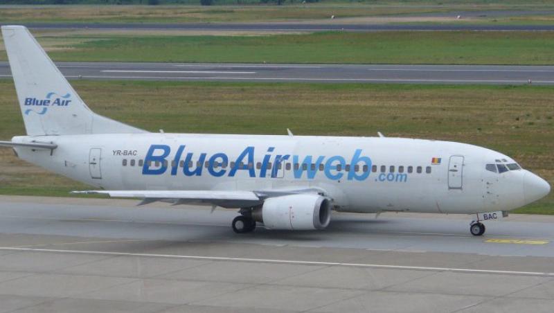 O aeronava Blue Air a aterizat de urgenta la Roma: Avionul zbura pe ruta Napoli - Bucuresti
