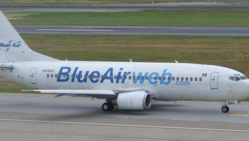 O aeronava Blue Air a aterizat de urgenta la Roma: Avionul zbura pe ruta Napoli - Bucuresti