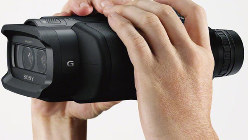 Sony Digital Recording - binoclul digital care filmeaza HD si 3D