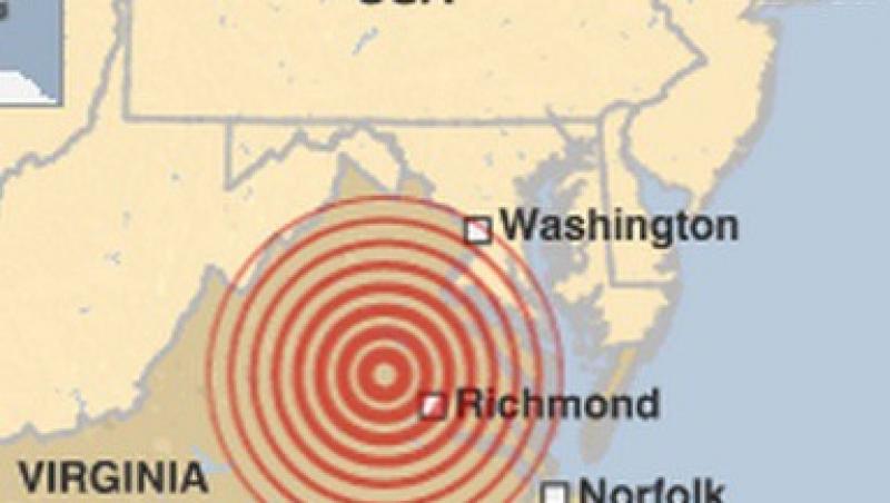 UPDATE! Cutremur cu magnitudinea 5.9 in SUA: Pentagonul si cladirea Capitoliului din Washington, evacuate