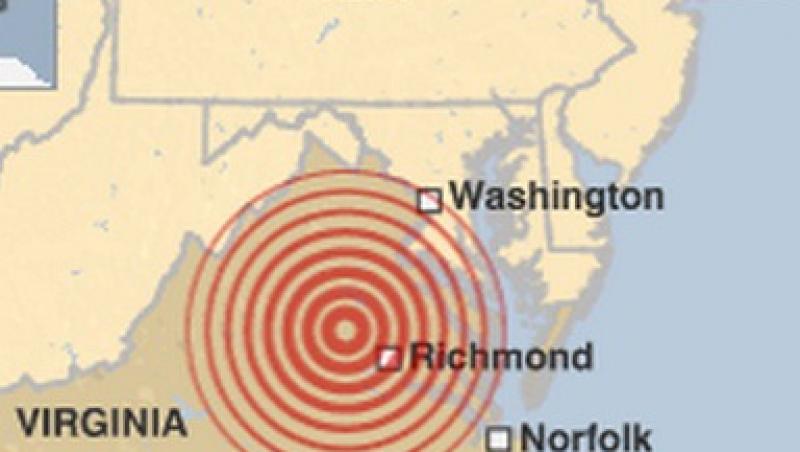 UPDATE! Cutremur cu magnitudinea 5.9 in SUA: Pentagonul si cladirea Capitoliului din Washington, evacuate