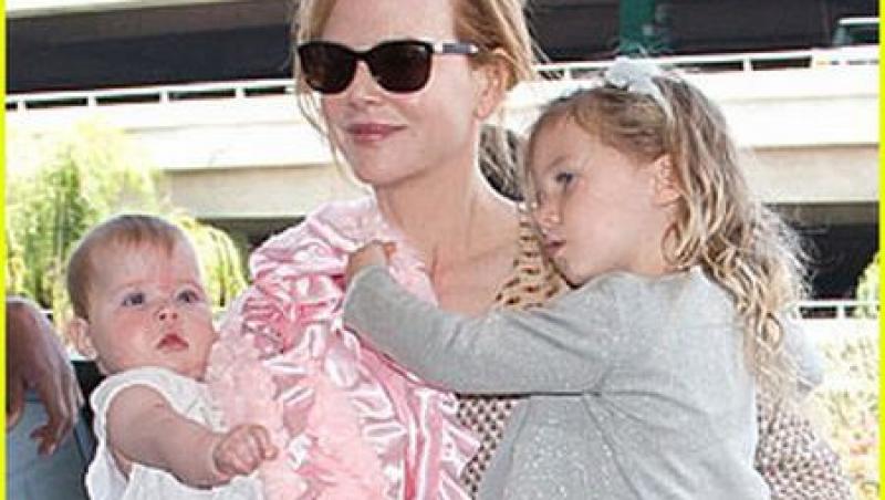Fiicele lui Nicole Kidman sunt indragostite de Elmo