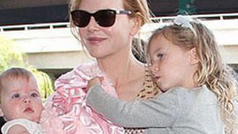 Fiicele lui Nicole Kidman sunt indragostite de Elmo