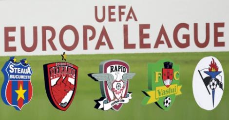 Echipele romanesti joaca joi in play-off-ul Ligii Europa. Vezi programul tuturor meciurilor!