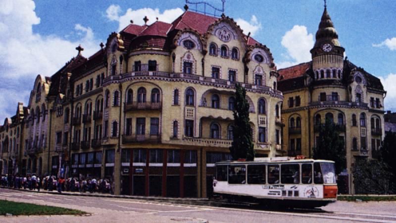 VIDEO! Palatul Vulturul Negru, simbolul orasului Oradea
