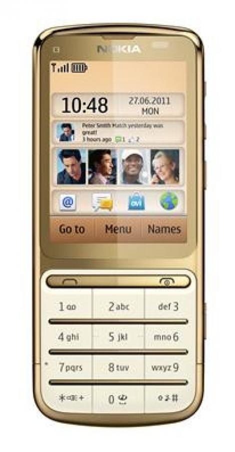 Nokia C3-01 de aur, editie speciala pentru Europa de Est