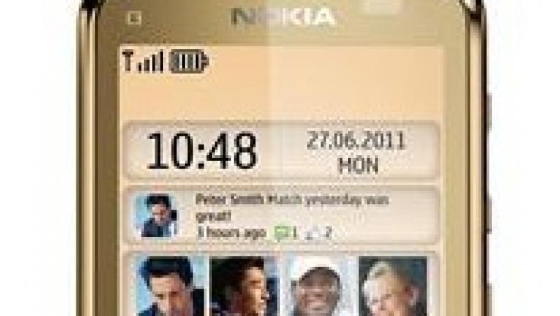 Nokia C3-01 de aur, editie speciala pentru Europa de Est
